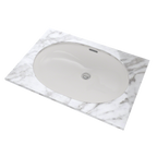 TOTO LT546G#11 Oval 19-11/16" X 13-3/4" Undermount Bathroom Sink With Cefiontect - Colonial White