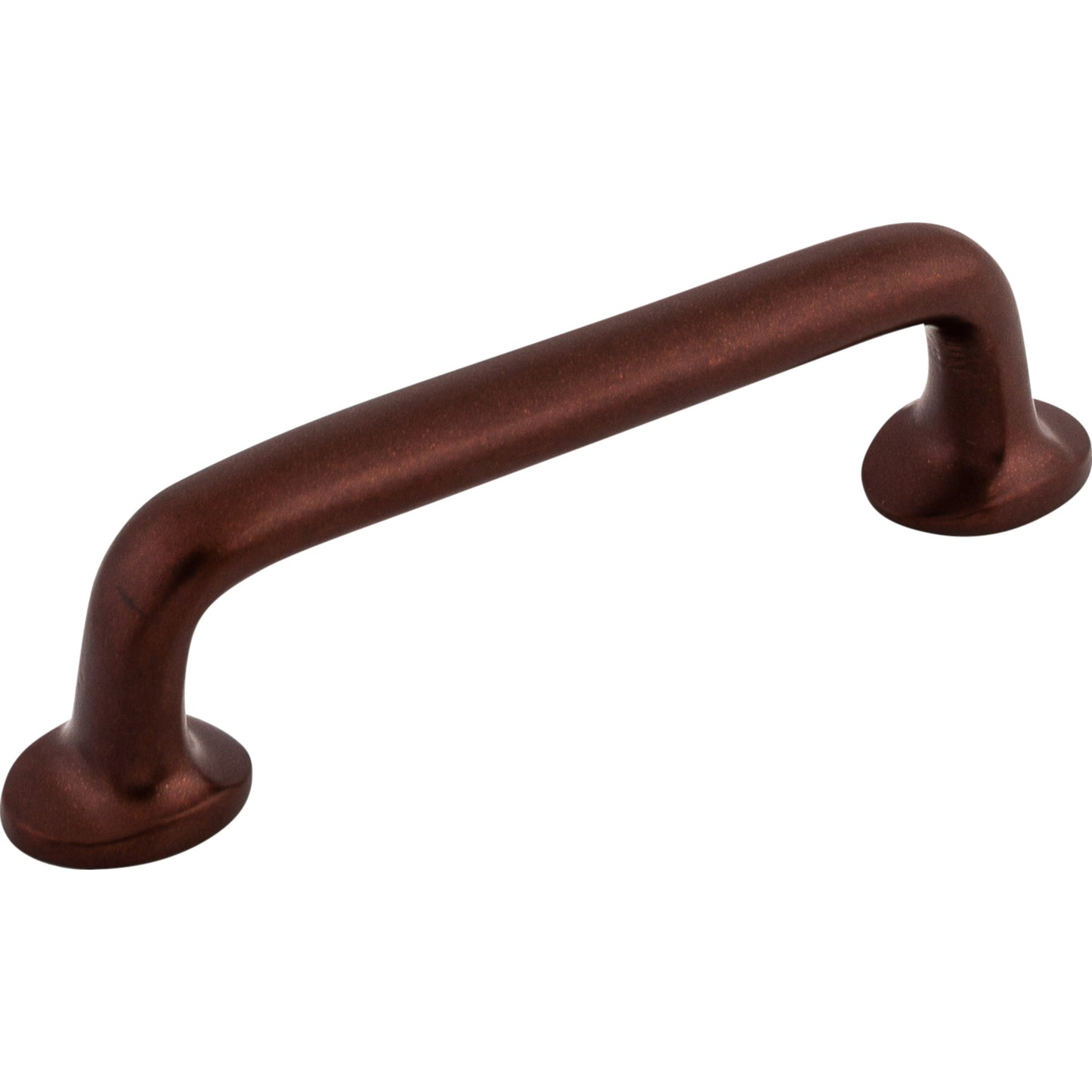 TOP KNOBS M1388 Aspen Rounded 4" Center to Center Bar Pull - Mahogany Bronze