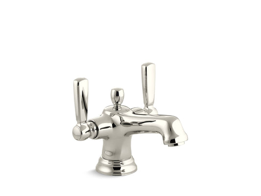 KOHLER K-10579-4-SN Bancroft Monoblock Bathroom Sink Faucet, 1.2 Gpm In Vibrant Polished Nickel