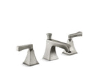 KOHLER K-454-4V-BN Memoirs Stately Widespread Bathroom Sink Faucet, 1.2 Gpm - Vibrant Brushed Nickel