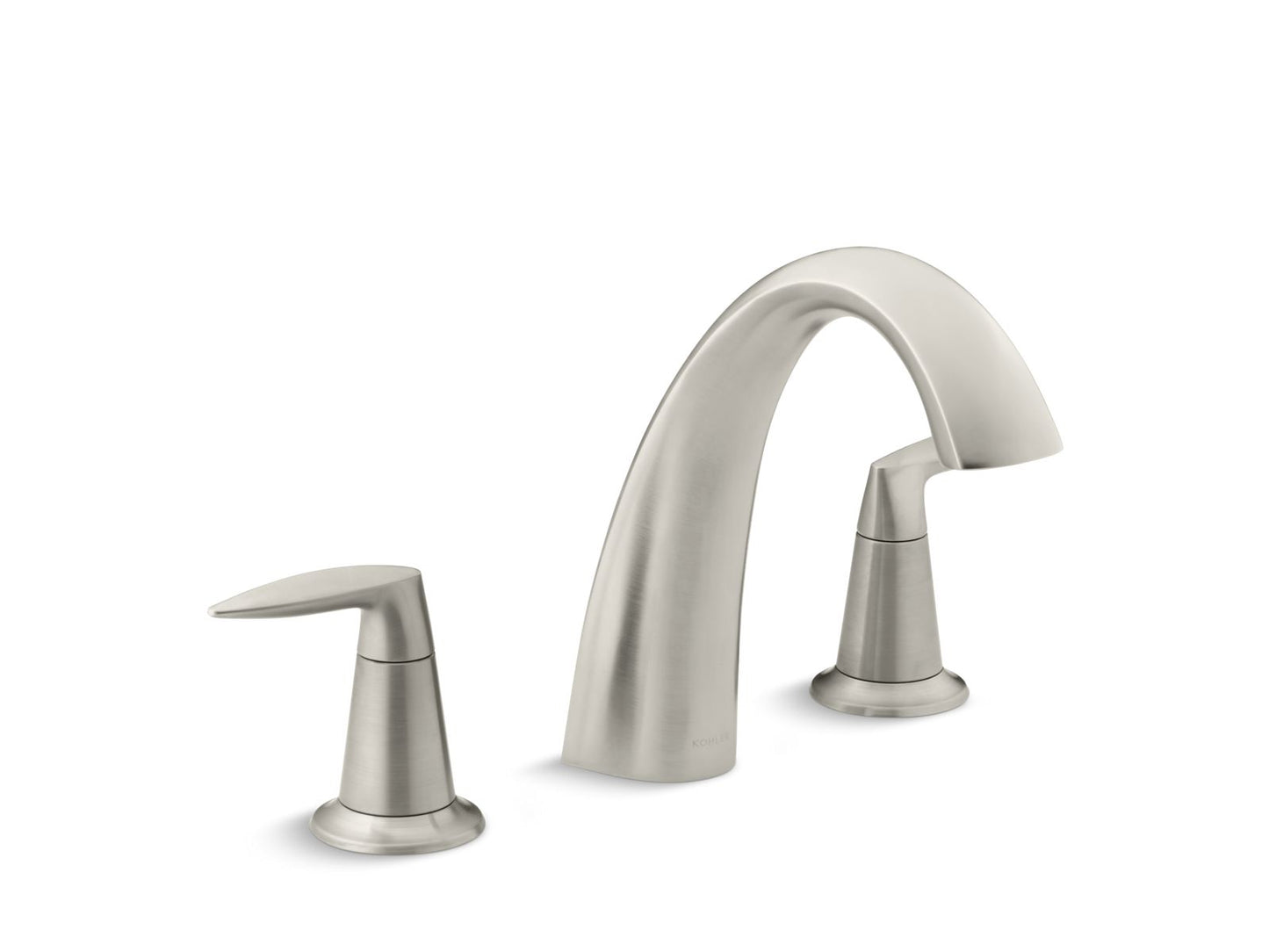 KOHLER K-T45115-4-BN Alteo Deck-Mount Bath Faucet Trim In Vibrant Brushed Nickel