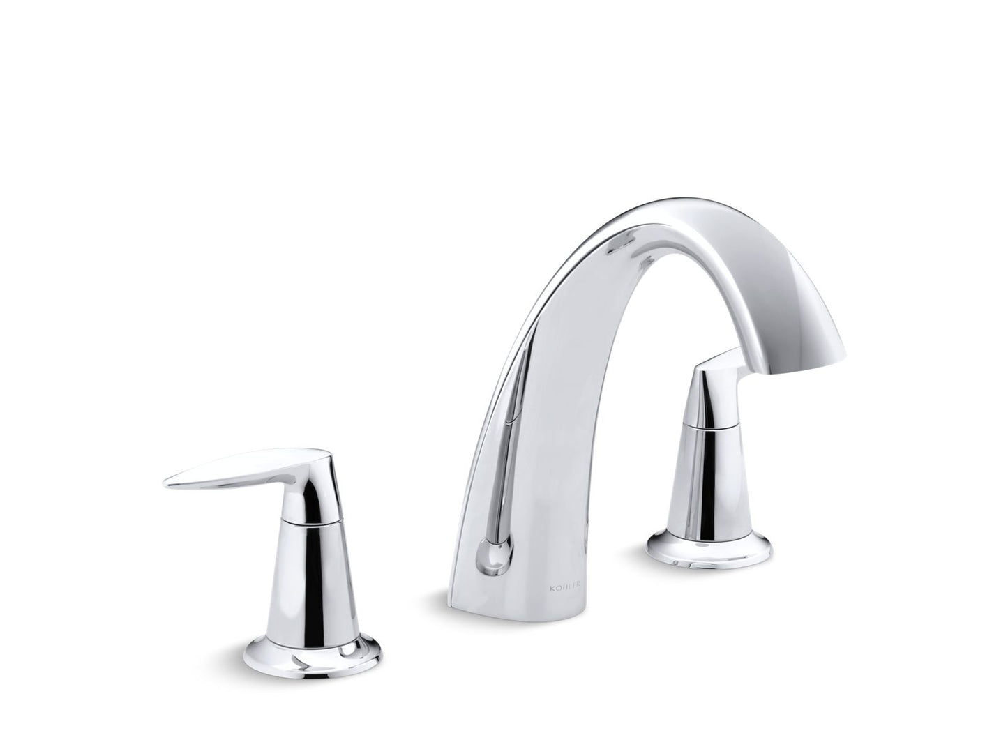 KOHLER K-T45115-4-CP Alteo Deck-Mount Bath Faucet Trim In Polished Chrome