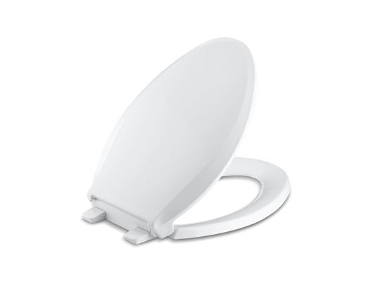 KOHLER K-7315-0 Cachet Quick-Release Elongated Toilet Seat In White