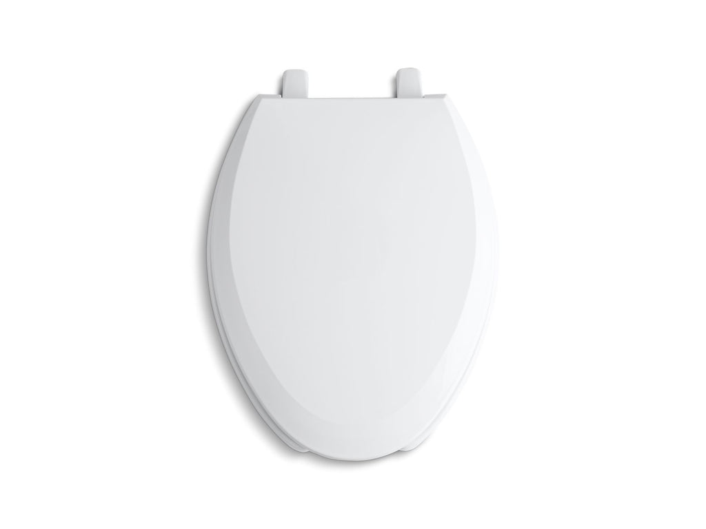 KOHLER K-4650-0 Lustra Elongated Toilet Seat - White