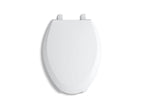 KOHLER K-4650-0 Lustra Elongated Toilet Seat - White