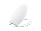 KOHLER K-4650-0 Lustra Elongated Toilet Seat - White