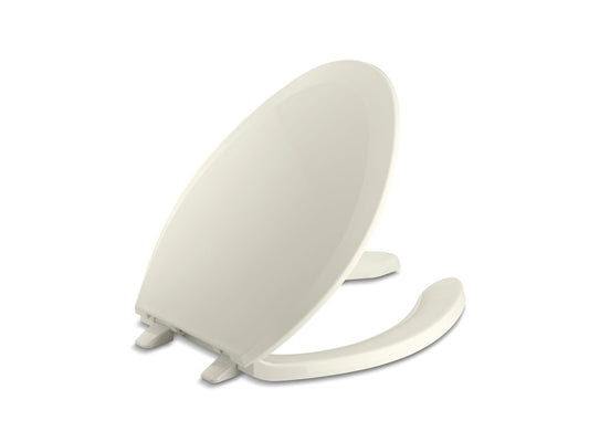 KOHLER K-4650-96 Lustra Elongated Toilet Seat In Biscuit