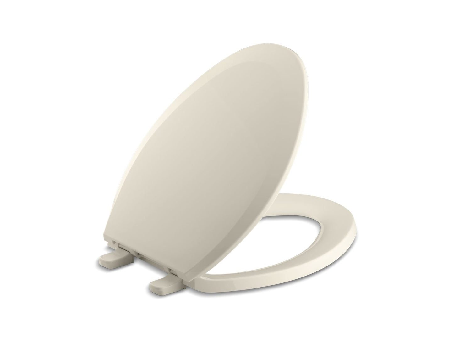 KOHLER K-4652-47 Lustra Quick-Release Elongated Toilet Seat In Almond