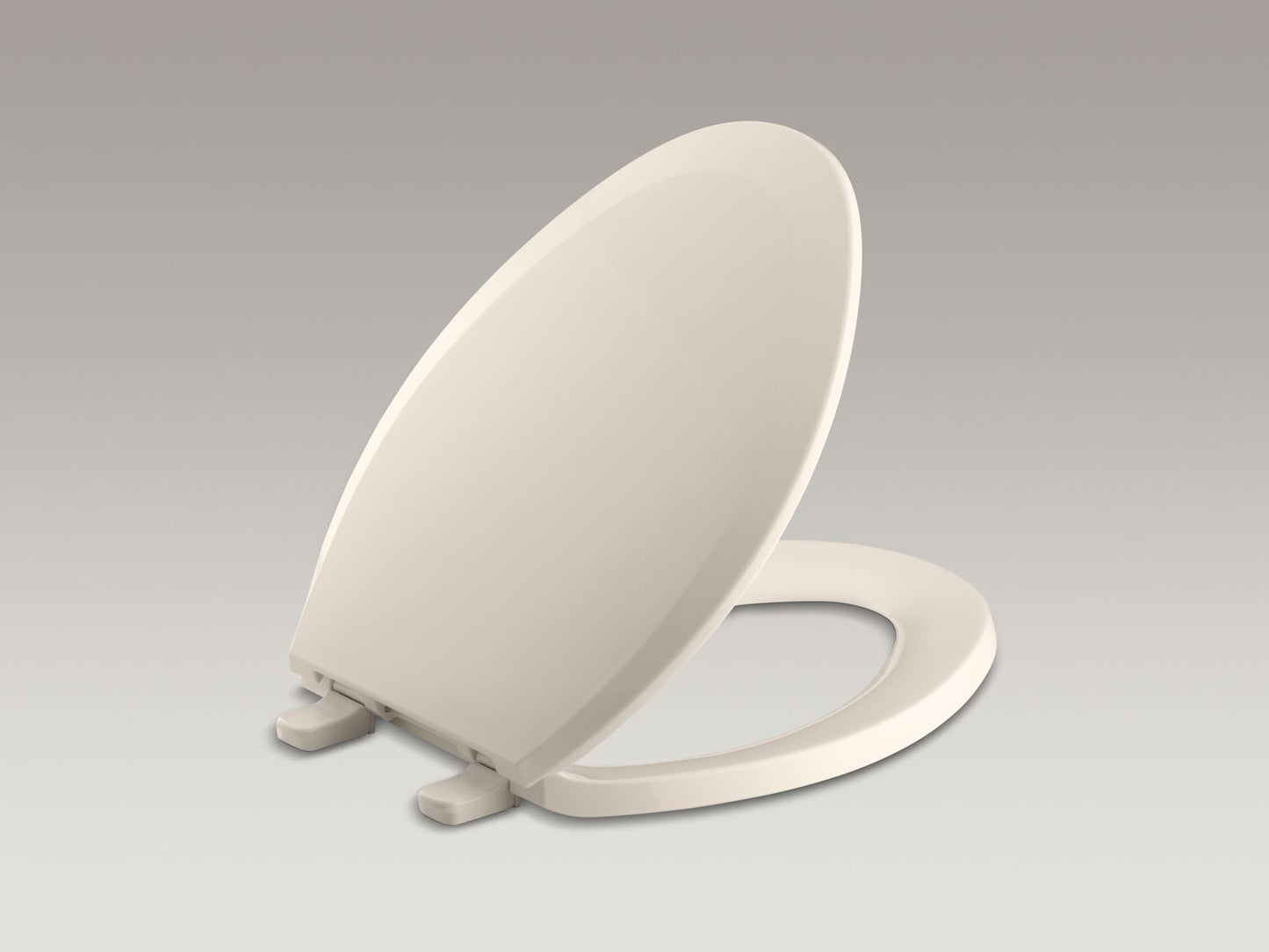 KOHLER K-4652-55 Lustra Quick-Release Elongated Toilet Seat In Innocent Blush