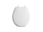 KOHLER K-4660-0 Lustra Round-Front Toilet Seat - White