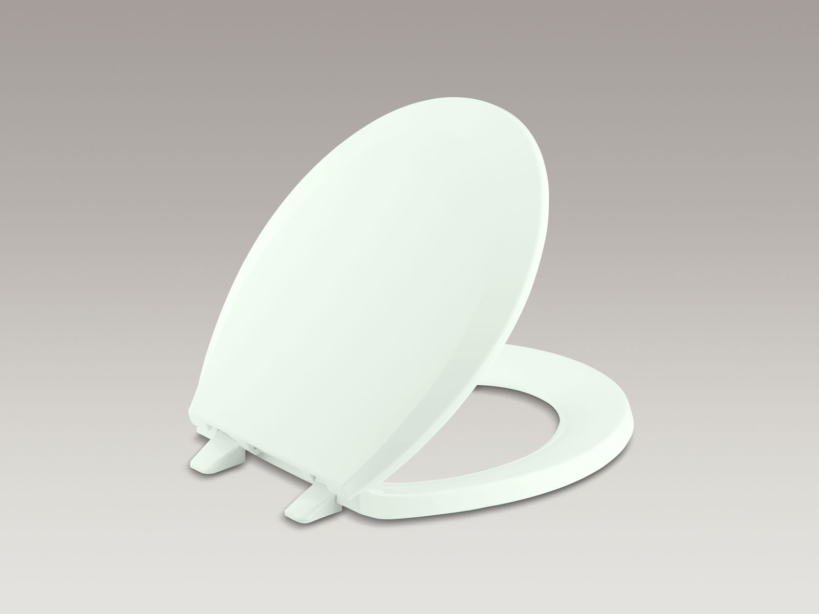 KOHLER K-4662-NG Lustra Quick-Release round-front toilet seat - Tea Green