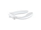 KOHLER K-4666-C-0 Lustra Elongated Toilet Seat With Check Hinge - White