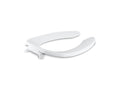 KOHLER K-4670-C-0 Lustra Elongated Toilet Seat With Check Hinge - White