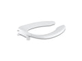 KOHLER K-4670-SC-0 Lustra Elongated Toilet Seat With Self-Sustaining Check Hinge - White