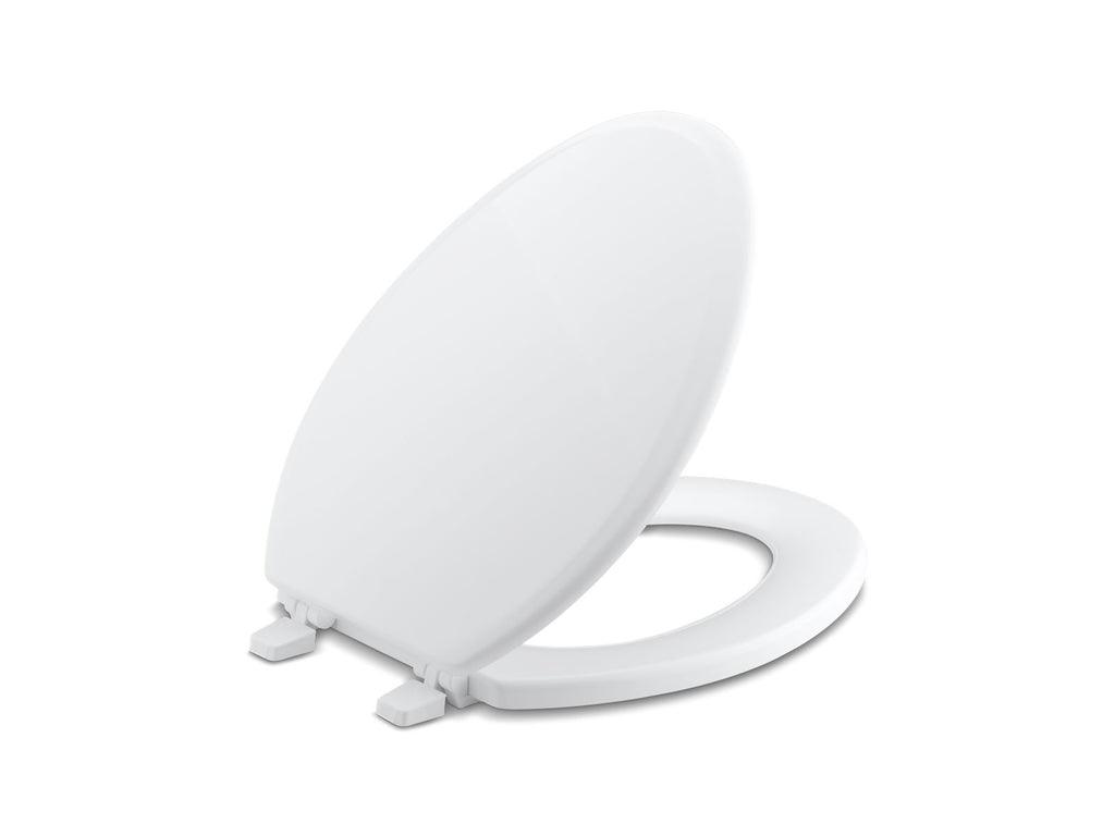 KOHLER K-4694-0 Ridgewood Elongated Toilet Seat - White