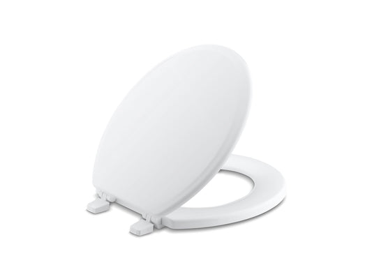 KOHLER K-4695-0 Ridgewood Round-Front Toilet Seat In White