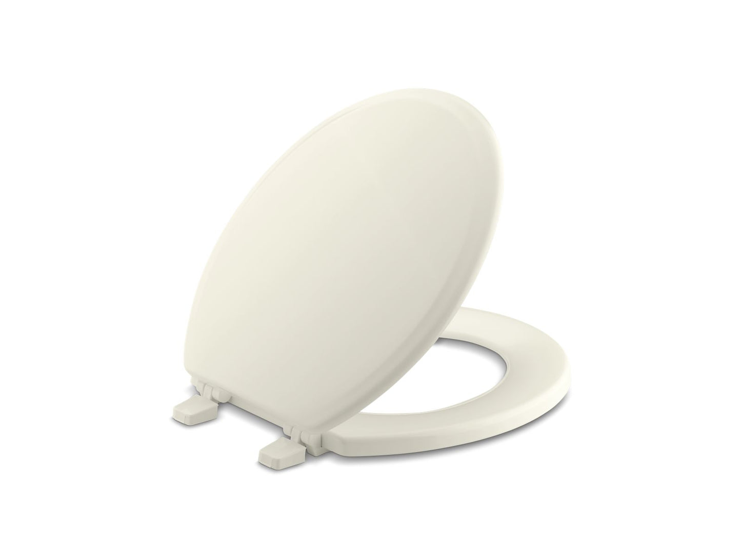 KOHLER K-4695-96 Ridgewood Round-Front Toilet Seat In Biscuit