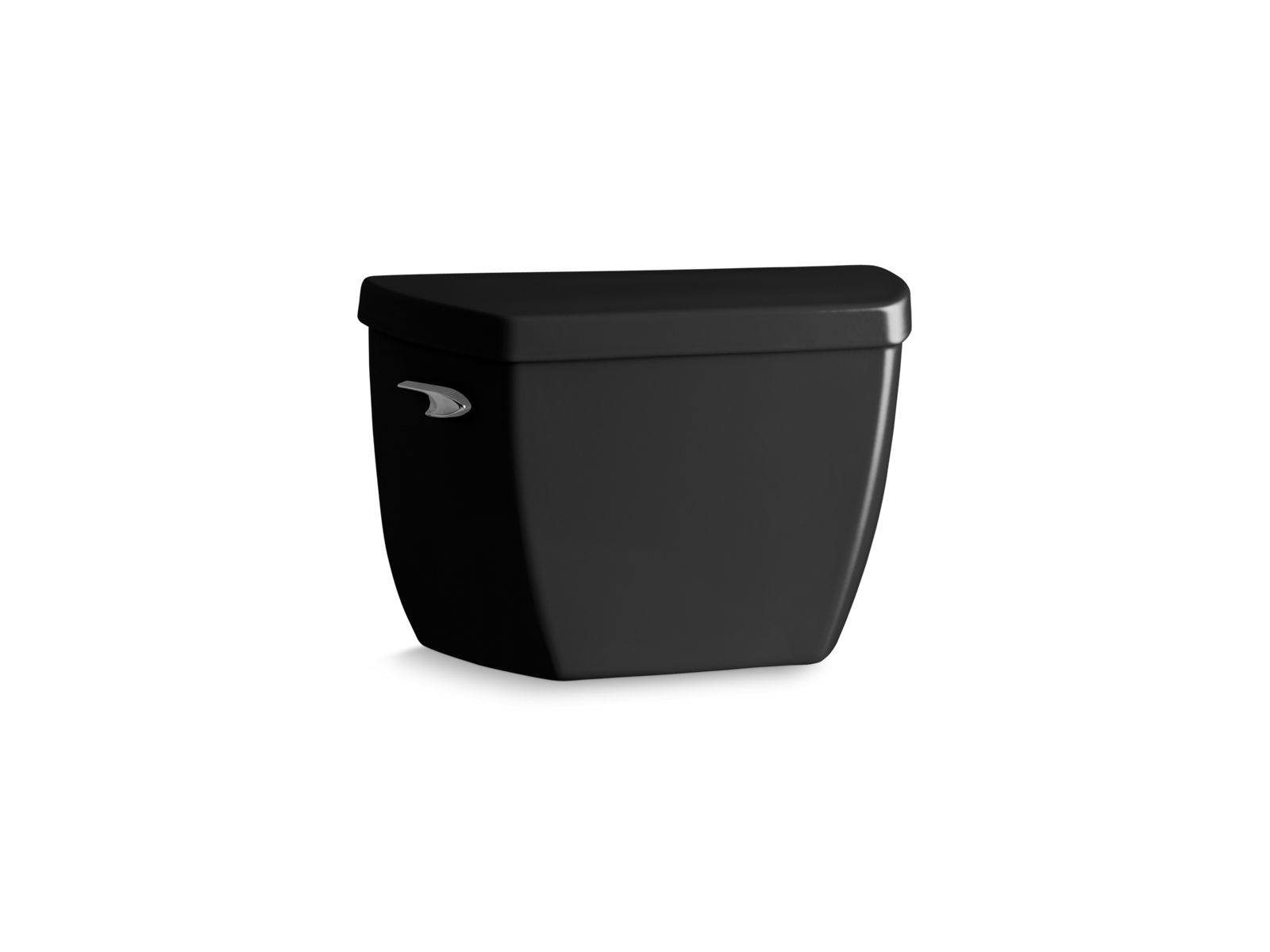 KOHLER K-4484-7 Highline Classic Toilet Tank, 1.0 Gpf - Black Black