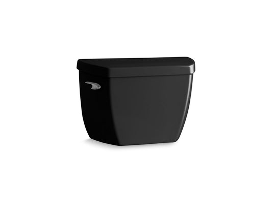 KOHLER K-4484-7 Highline Classic Toilet Tank, 1.0 Gpf In Black Black