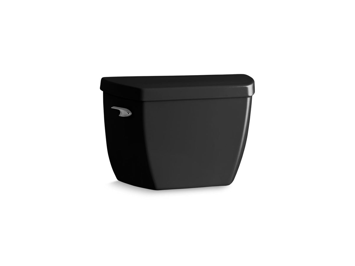 KOHLER K-4645-7 Highline Classic Toilet Tank, 1.6 Gpf - Black Black
