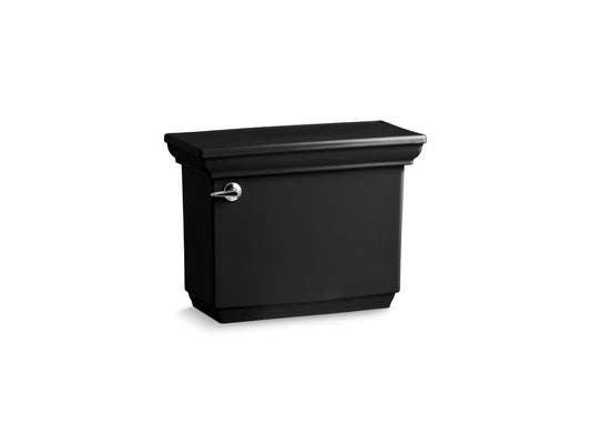 KOHLER K-4434-7 Memoirs Stately Toilet Tank, 1.28 Gpf In Black Black