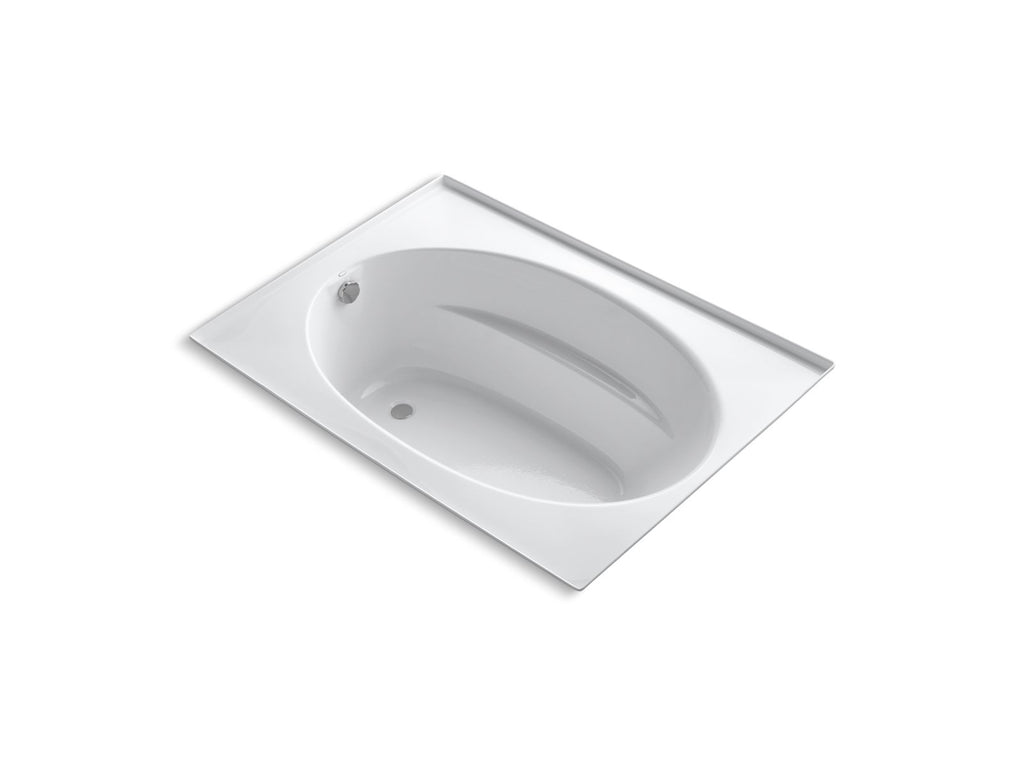 KOHLER K-1113-F-0 Windward 60" X 42" Alcove Bath - White