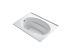 KOHLER K-1113-F-0 Windward 60" X 42" Alcove Bath - White
