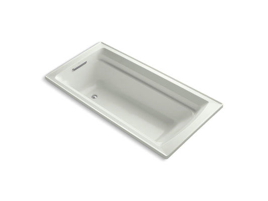 KOHLER K-1125-W1-NY Archer 72" X 36" Drop-In Bath With Bask Heated Surface In Dune