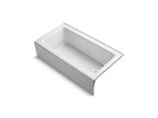 KOHLER K-876-0 Bellwether 60" X 32" Alcove Bath, Right Drain - White