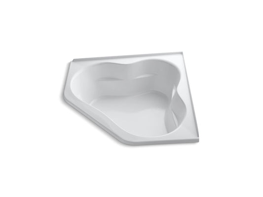 KOHLER K-1161-F-0 Tercet 60" X 60" Corner Bath In White