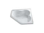 KOHLER K-1161-F-0 Tercet 60" X 60" Corner Bath - White