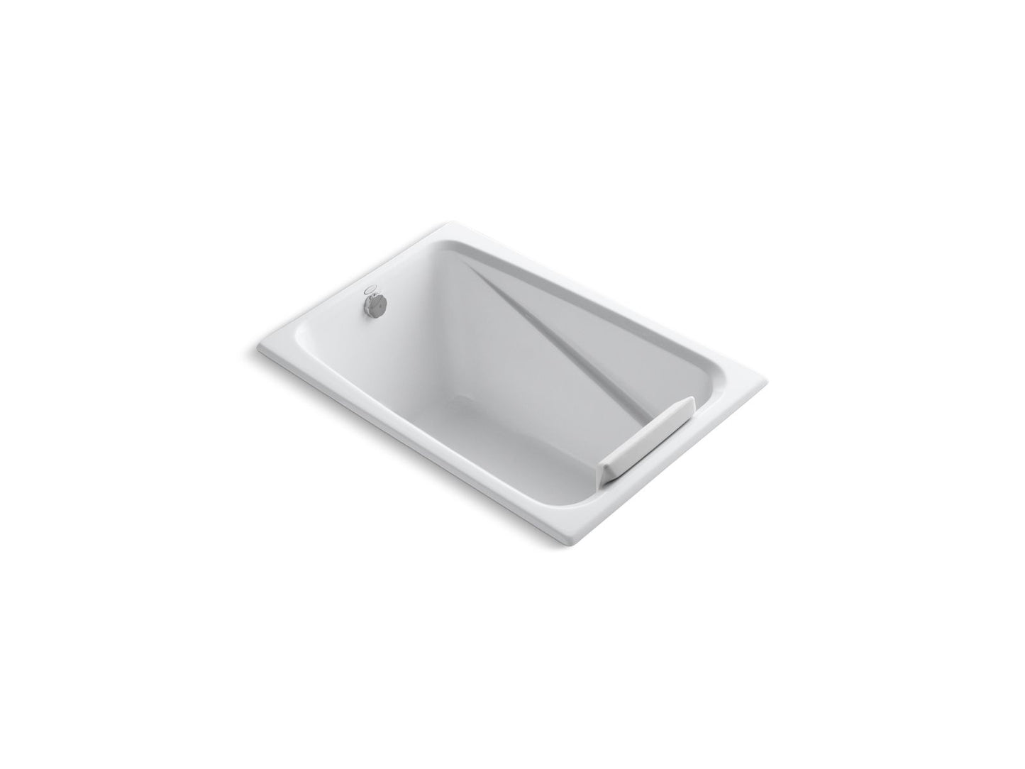 KOHLER K-1490-X-0 Greek 48" X 32" Drop-In Bath In White