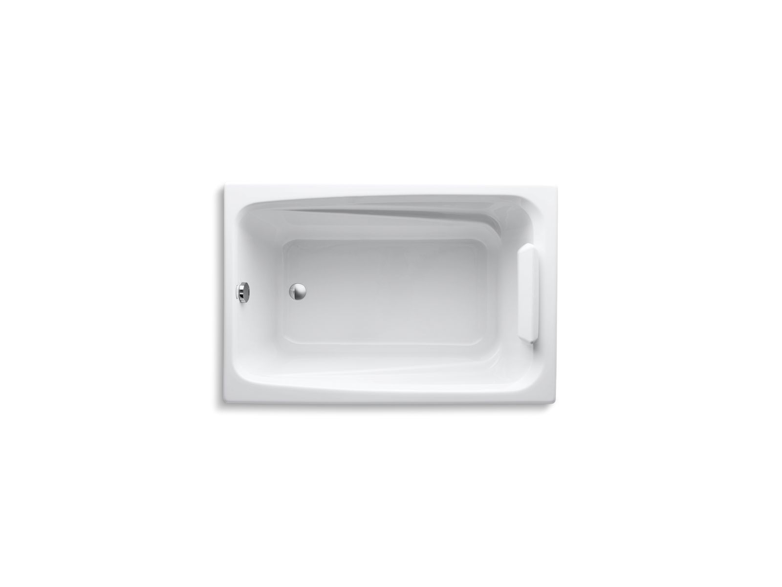 KOHLER K-1490-X-0 Greek 48" X 32" Drop-In Bath - White