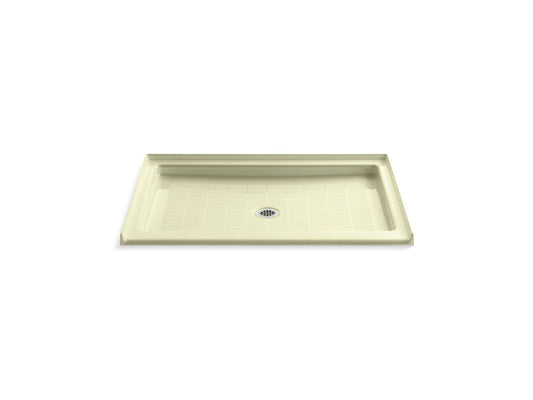 KOHLER K-9026-NY Purist 48" X 36" Alcove Shower Base, Center Drain In Dune