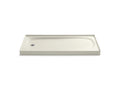 KOHLER K-9053-96 Salient 60" X 30" Alcove Shower Base, Left Drain - Biscuit