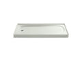 KOHLER K-9053-NY Salient 60" X 30" Alcove Shower Base, Left Drain - Dune