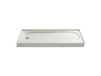 KOHLER K-9053-NY Salient 60" X 30" Alcove Shower Base, Left Drain - Dune