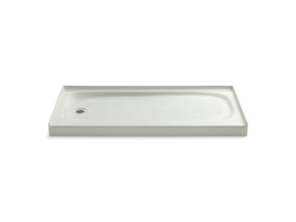 KOHLER K-9053-NY Salient 60" x 30" alcove shower base, left drain - Dune
