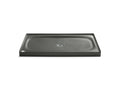 KOHLER K-9055-58 Salient 60" X 36" Alcove Shower Base, Center Drain - Thunder Grey
