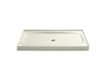 KOHLER K-9055-96 Salient 60" X 36" Alcove Shower Base, Center Drain - Biscuit