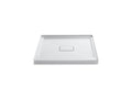 KOHLER K-9393-0 Archer 42" X 42" Alcove Shower Base, Center Drain - White