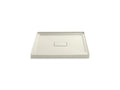 KOHLER K-9393-96 Archer 42" X 42" Alcove Shower Base, Center Drain - Biscuit