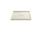KOHLER K-9393-96 Archer 42" X 42" Alcove Shower Base, Center Drain - Biscuit