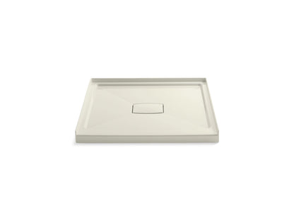 KOHLER K-9393-96 Archer 42" x 42" alcove shower base, center drain - Biscuit