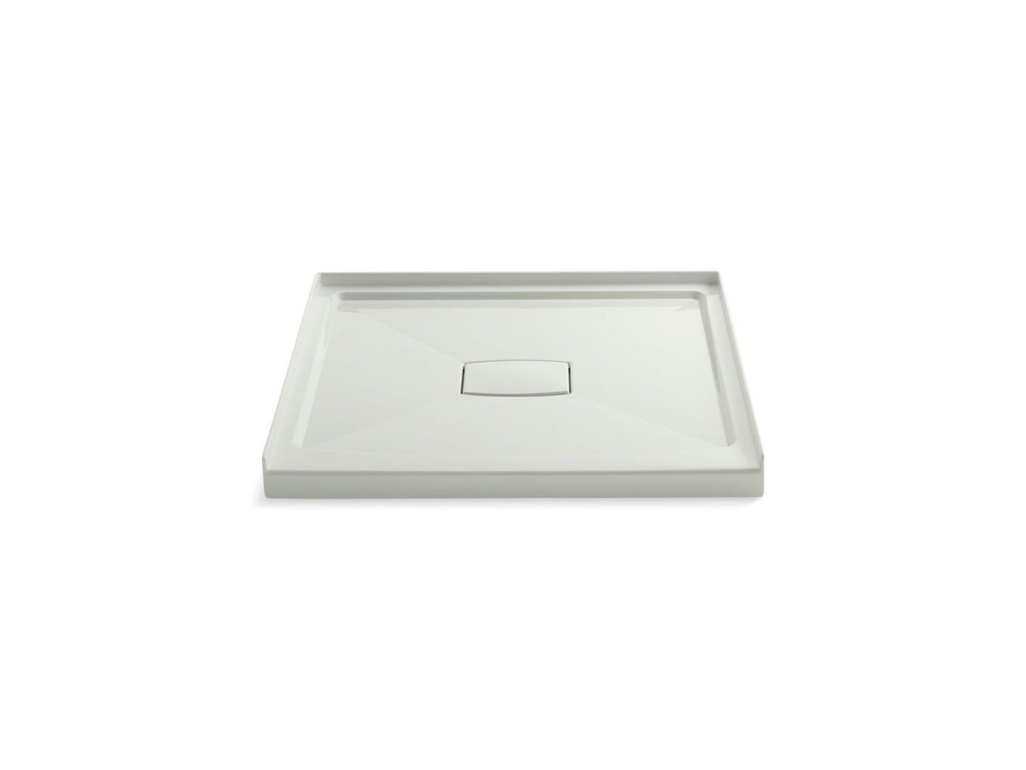 KOHLER K-9393-NY Archer 42" X 42" Alcove Shower Base, Center Drain In Dune