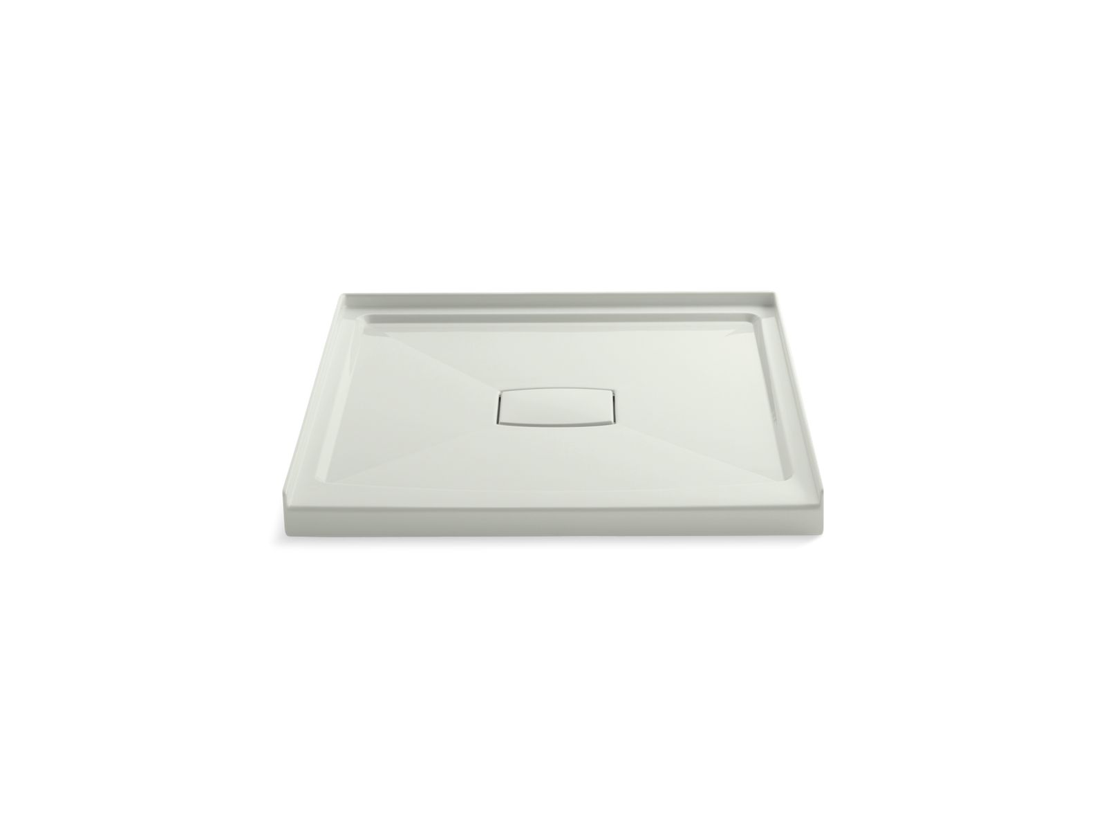 KOHLER K-9393-NY Archer 42" X 42" Alcove Shower Base, Center Drain - Dune