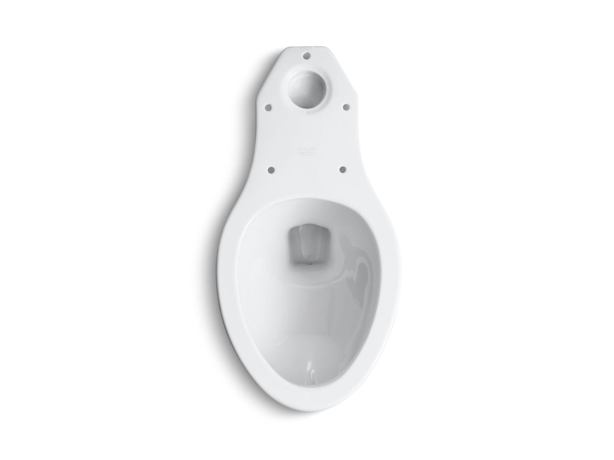 KOHLER K-4303-0 Wellworth Elongated Toilet Bowl - White