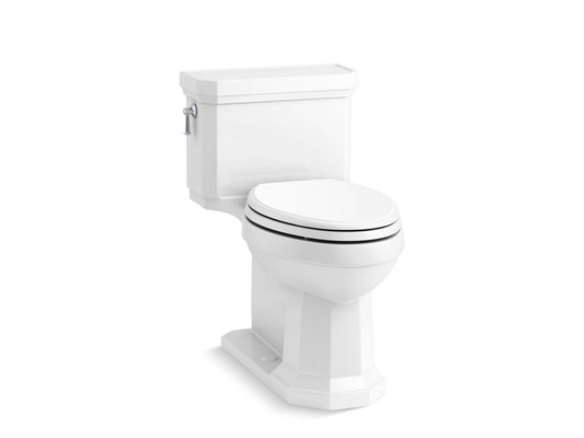 KOHLER K-3940-0 Kathryn One-Piece Compact Elongated Toilet With Concealed Trapway, 1.28 Gpf In White