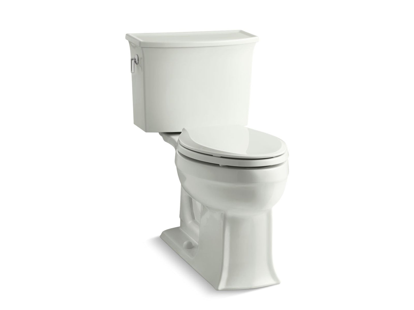 KOHLER K-3551-NY Archer Two-Piece Elongated Toilet, 1.28 Gpf In Dune