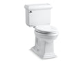 KOHLER K-3818-0 Memoirs Classic Two-Piece Elongated Toilet, 1.6 Gpf In White